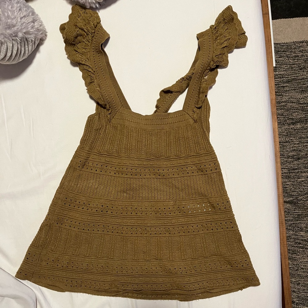 Sezane Knit Sleeveless Top